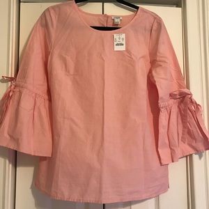 JCrew bell sleeve shirt